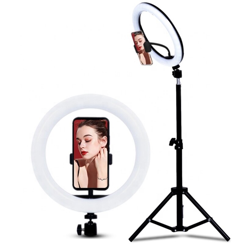 Dimmable LED Selfie Ring Fill Light Phone Camera ..